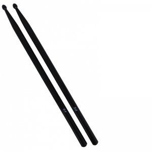 Black 5A With Wood Tip Drumsticks (GR15094K)